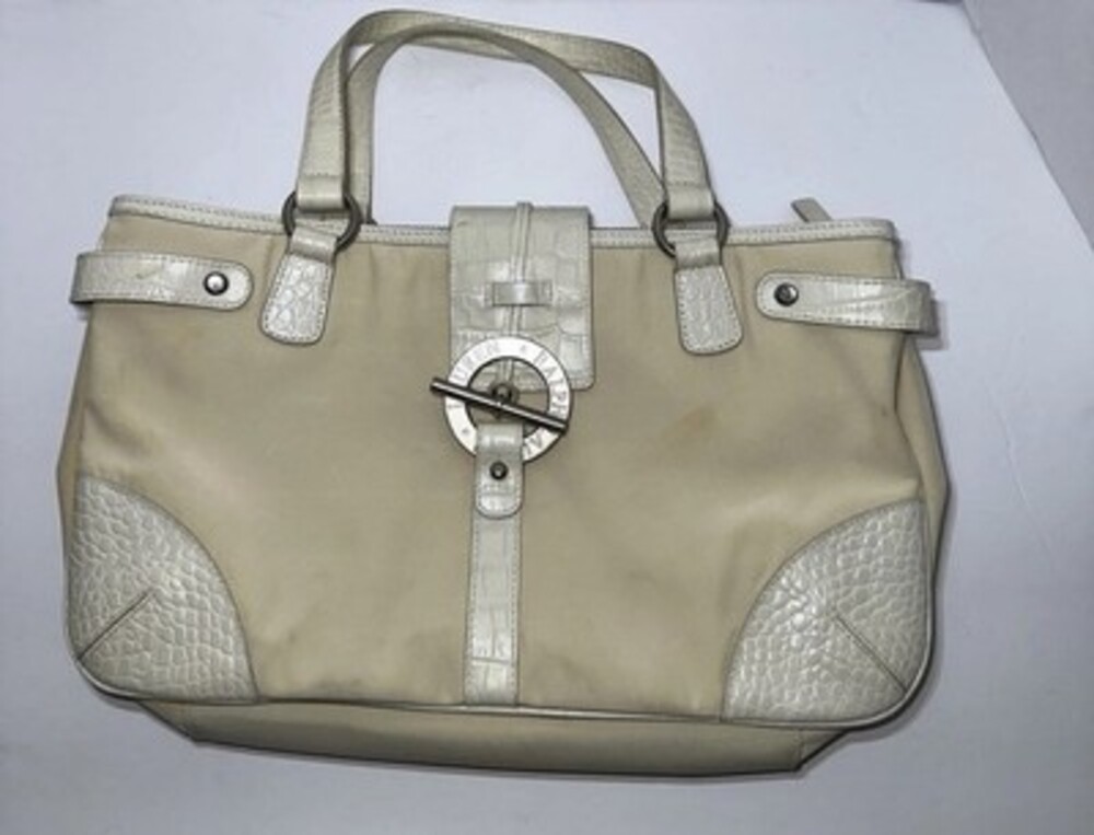 Ralph Lauren handbag Womens purse western style used cream color medium - Picture 1 of 15